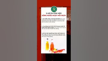 3 lợi ích của việc uống nước ngọt mỗi ngày | Đào Ngọc Anh Clinic #shorts #trendingshorts #viral