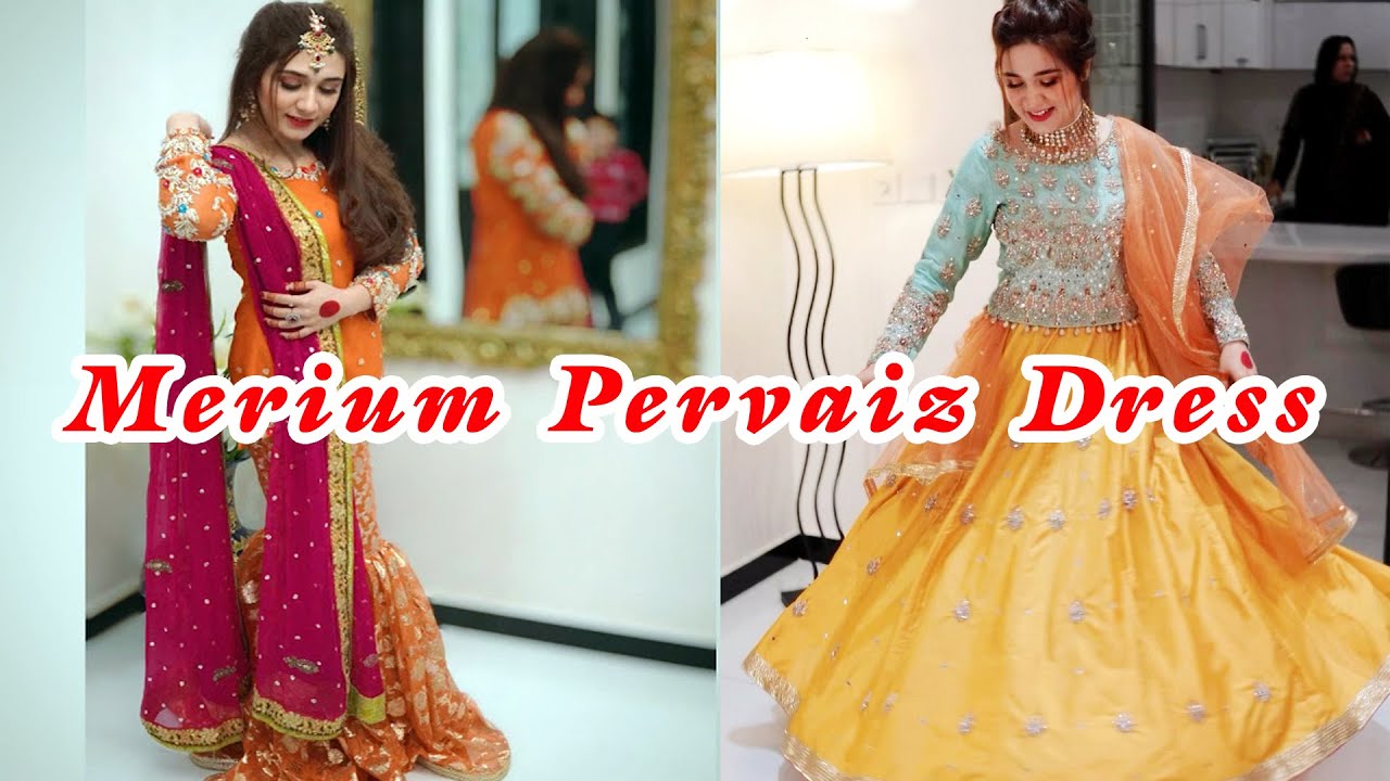 merium pervaiz dress - YouTube
