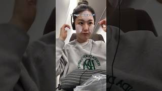 in-flight skincare routine ✈️ #skincareroutine #koreanskincare #skincaretips