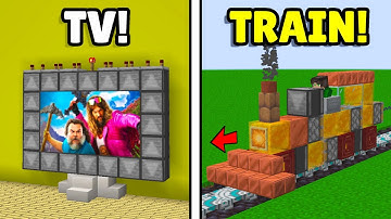 50+ NEW Minecraft Redstone Build Hacks!