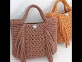 كروشيه شنطه بخيط الكليم  بدون قاعدة بيضاويه سهله وبسيطه  How to crochet bag -bag crochet