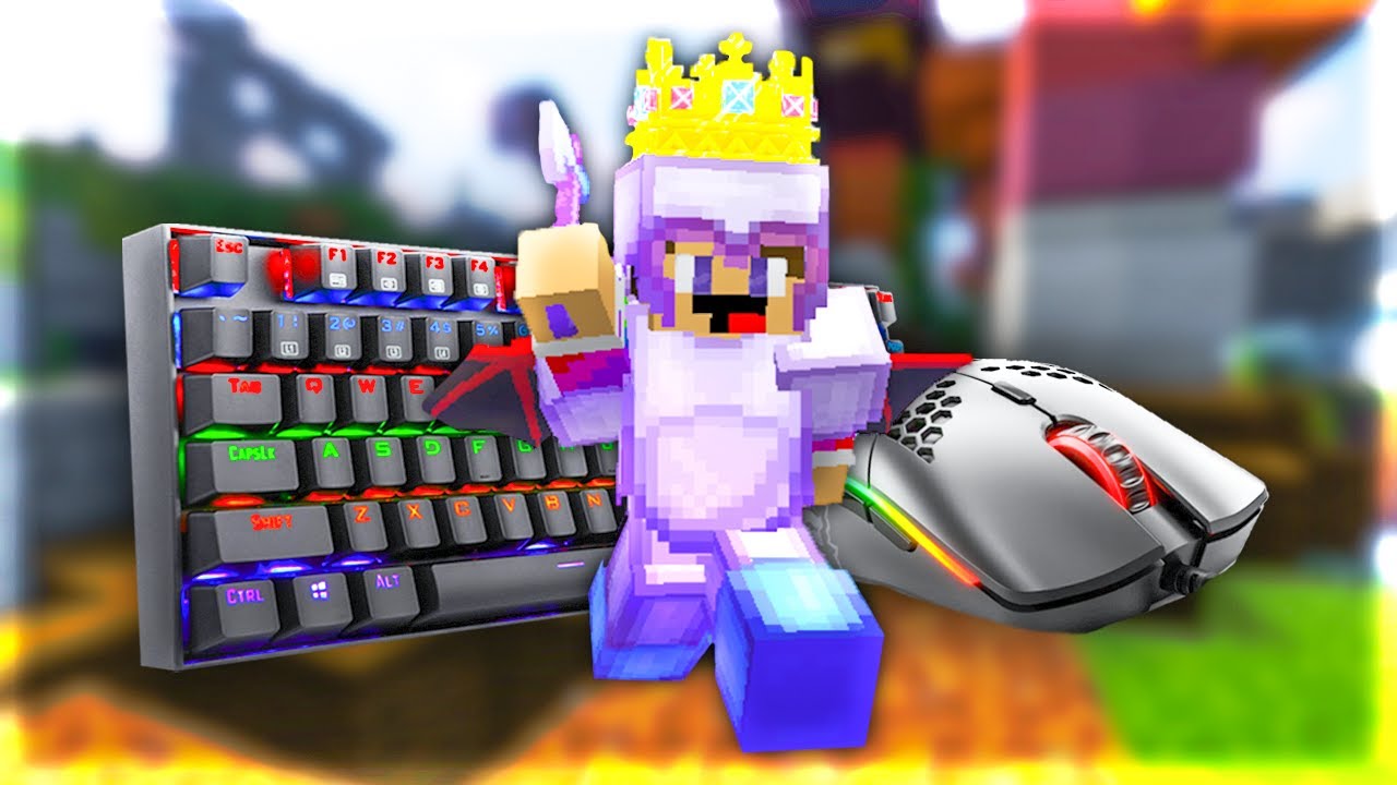 [360 FPS] Keyboard and Mouse Sounds v12 - (Minecraft Hypixel Ranked Skywars ASMR)