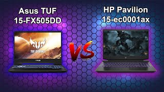 Download lagu Asus TUF Gaming FX505DD VS HP Pavilion Gaming 15 - ec0001AX