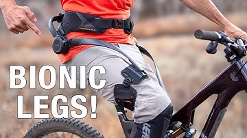 Testing REAL Bionic Legs On My Bike. Can I Beat Milo?