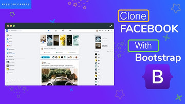 How To Clone Facebook UI with (Bootstrap) Part II