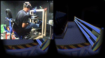 NoLimits2 Roller Coaster "The Baron" Oculus Rift DK2 + Motion Sim + Wind