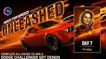 NFS No Limits I Vault Events I Unleashed I Dodge Challenger SRT Demon I Day 7 (Final)