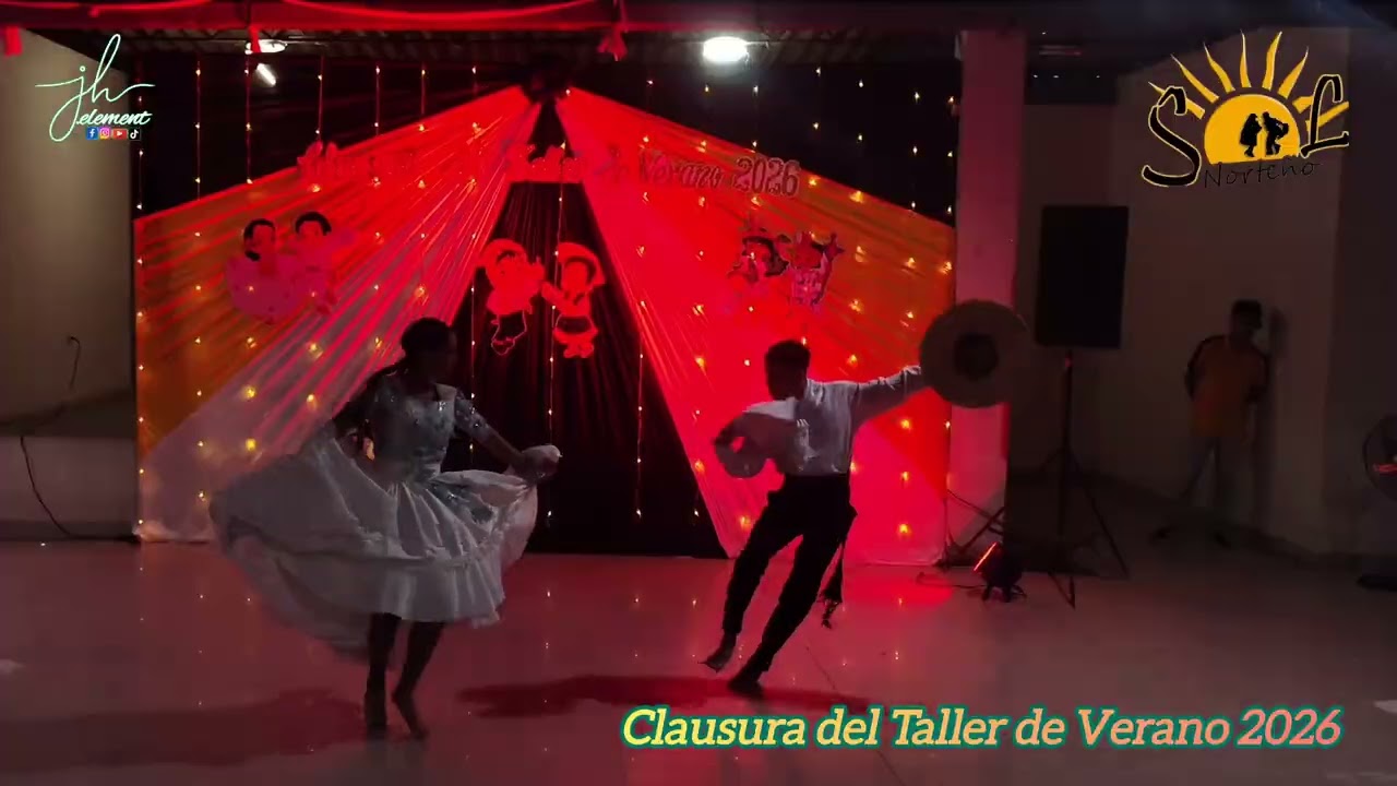 Clausura del Taller de Verano 2026 - ACDF SOL Norteño - Profesor Josué López y María José Cabello