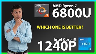 AMD Ryzen 7 6800U é mais veloz que o Intel Core i5-1240P, mas GPU Radeon  680M decepciona em jogos 