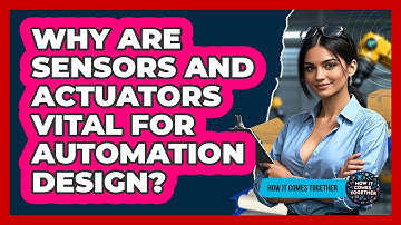 Why Are Sensors And Actuators Vital For Automation Design? - How It Comes Together
