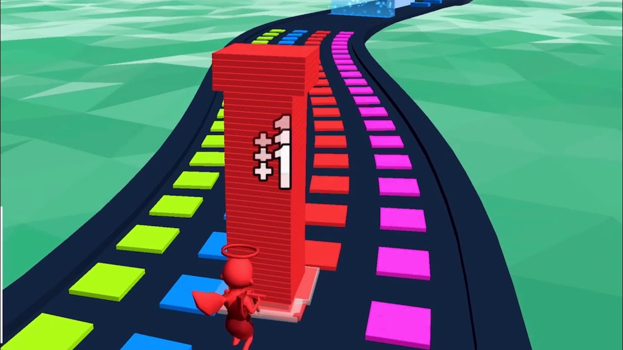 Stack Colors ๐: All Levels Gameplay Android, iOS New Update - YouTube