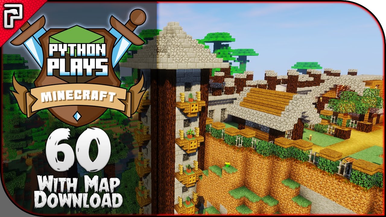 Taiga Terraforming! Horse Stable! | Minecraft 1.11 PC | Python Plays ...