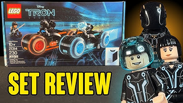 REVIEW: LEGO Tron Legacy Light Cycles (Set 21314)