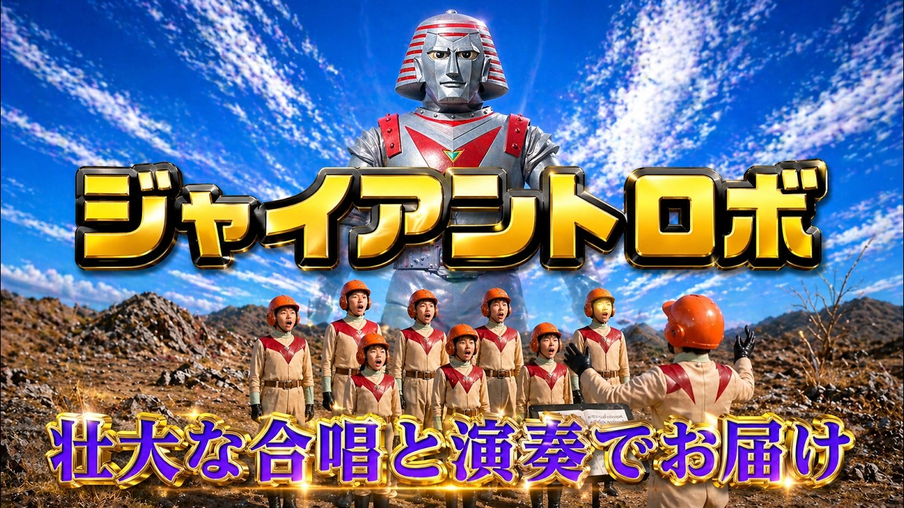 ジャイアントロボOP｜壮大な合唱と演奏でお届け - YouTube