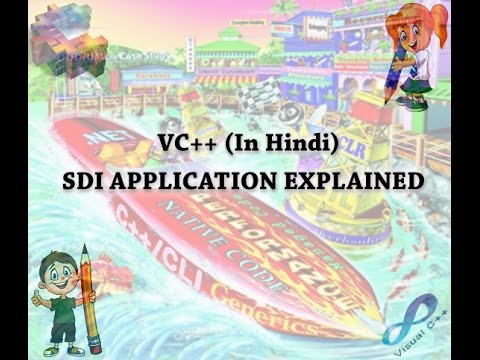 VC++ SDI APPLICATION EXPLAINED (IN HINDI)