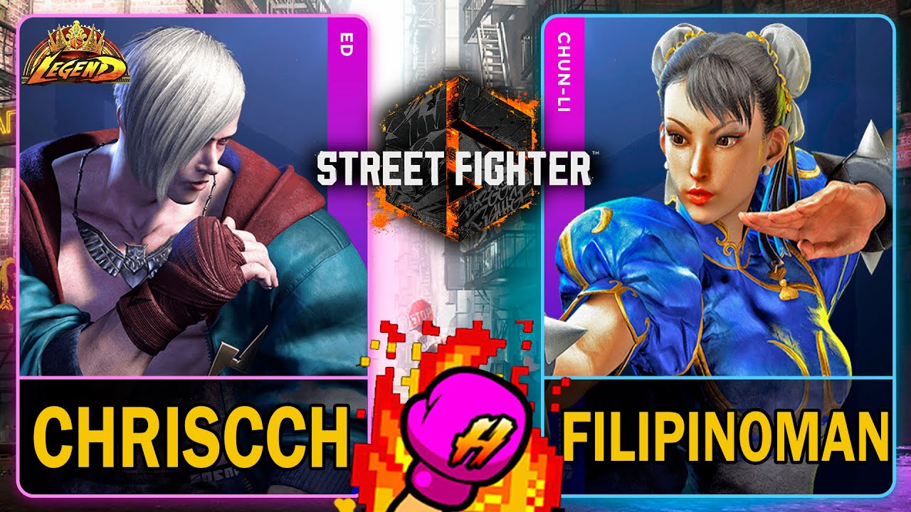 SF6 ChrisCCH (ED) VS Филиппинец (CHUN-LI)🥊Street Fighter 6🥊スト6🥊4K 60 лет