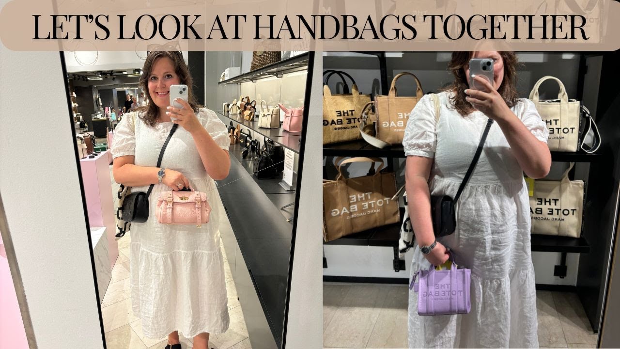 LUXURY SHOPPING VLOG *LET'S GO AND TRY ON HANDBAGS* - YouTube