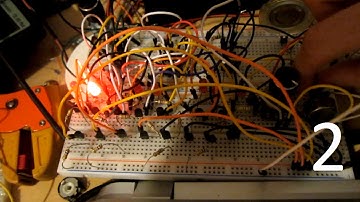 8-Step Sequencer And Synth Prototype #2 Coarse and Fine Tuning