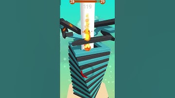 stack Ball 🏀 level 28 and 29 complete #ssdgaming #shortvideo #funny