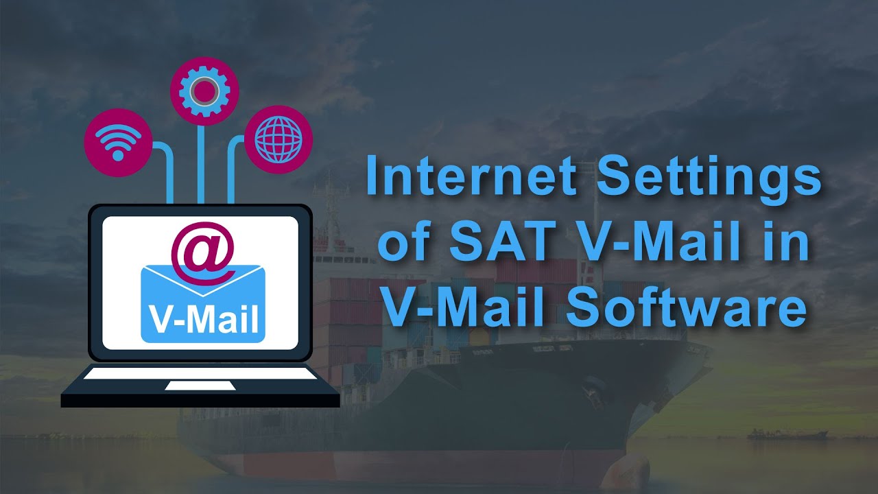 How to set Settings of SAT VMail address in [VMail software