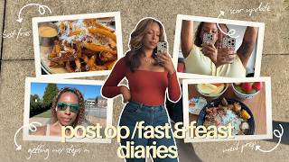 FAST + FEAST DIARIES: POST OP UPDATES, SHORTER FASTS, GETTING MY STEPS IN, & TRACKING MY FOOD