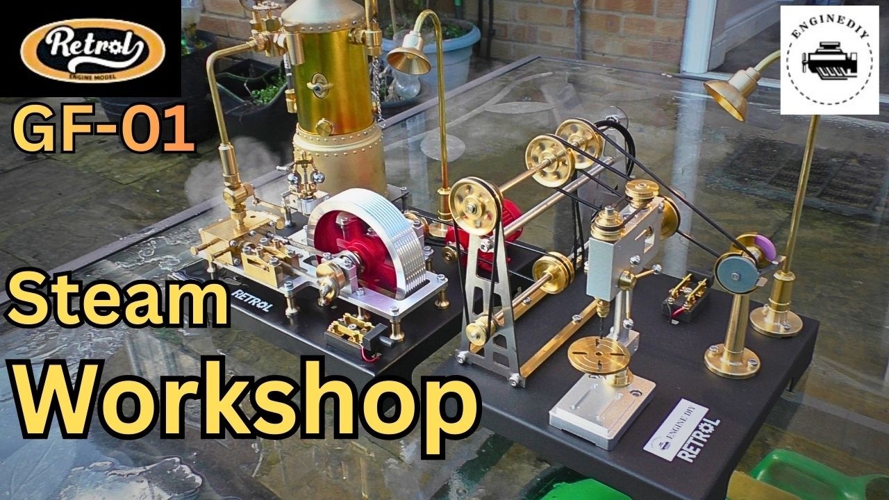 High Quality all metal workshop model for your steam engine. #steam ...