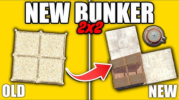 *NEW* META 2x2 Bunker Solo/Duo/Trio – Rust Base Design 2025