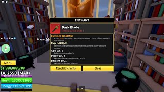 Burning Dark Blade Is Scary