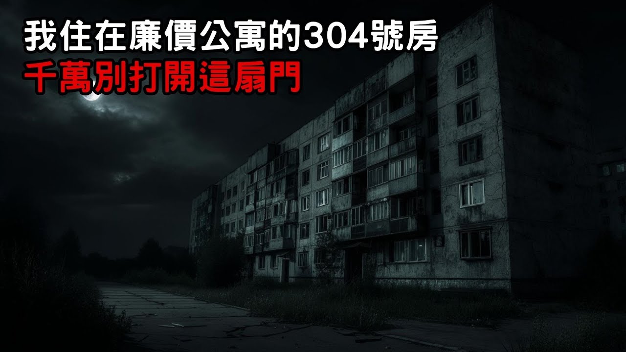 [恐怖故事]｜我住在廉價公寓的304號房 千萬別打開這扇門｜歐美怪談｜睡前故事｜不安的米洛