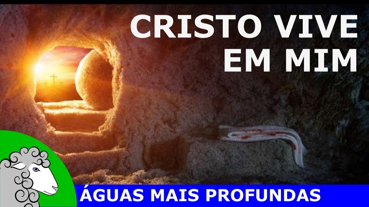 Versiculo Não Vivo Mais Eu Mas Cristo Vive Em Mim