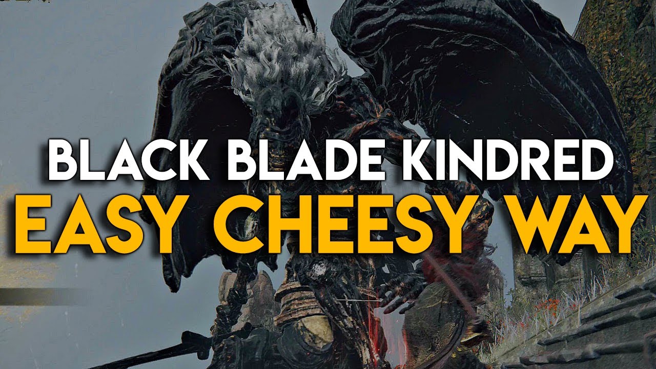 HOW TO CHEESE BLACK BLADE KINDRED - ELDEN RING - YouTube