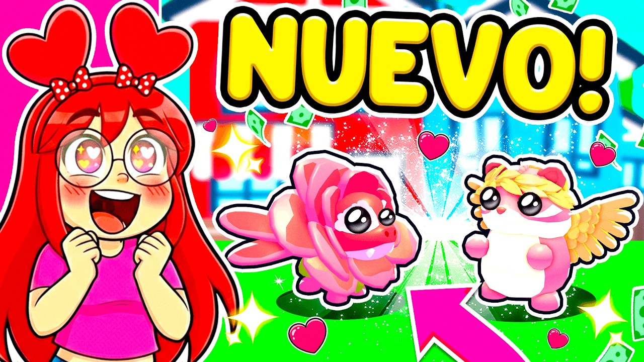 *NUEVAS* MASCOTAS de SAN VALENTÍN y EVENTO DE CORAZÓN en ADOPT ME! 💗 | Roblox Luly