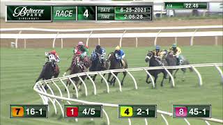 RACE 4 PROGRAM 6-25-2021