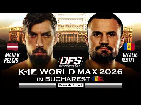 Marek Pelcis vs. Vitalie Matei — K-1 World Max-70kg Tournament In Bucharest Apr.3,2026