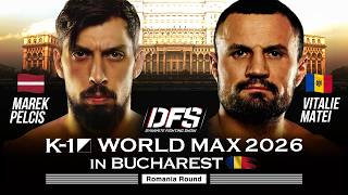 Marek Pelcis vs Vitalie Matei | FULL FIGHT | K-1 WORLD MAX-70kg TOURNAMENT IN BUCHAREST Apr.3,2026