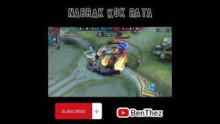 Nabrak kok rata