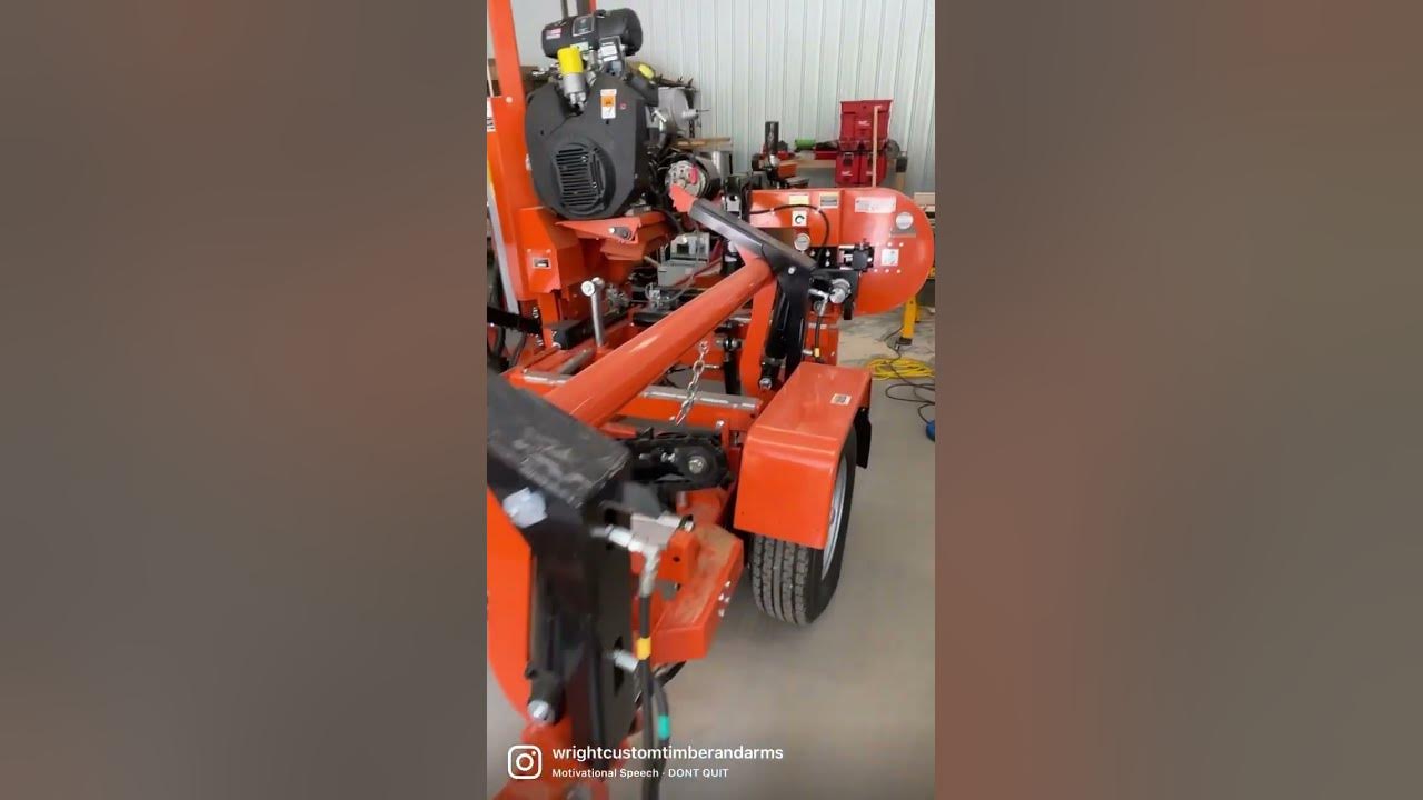 WoodMizer LT50 Wide ready for some milling!!! YouTube