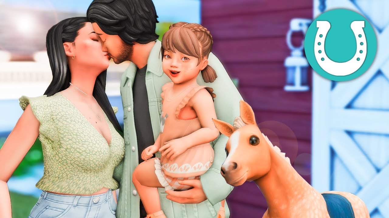 the return of a cozy let's play ♡ ┊ horse ranch + growing together - the sims 4