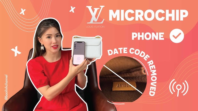 HOW TO FIND LOUIS VUITTON MICROCHIPS: No more date code tags! 