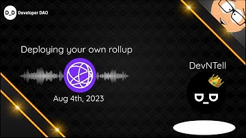 DevNTell - Deploy Rollups on a Celestia Light node
