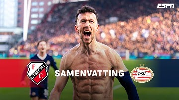 Ivan PERISIC BELANGRIJK voor PSV, Jerdy Schouten ziet TWEEDE GEEL 🟰🟥 | Samenvatting FC Utrecht - PSV