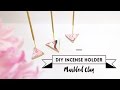 DIY Incense Holder -Marbled Clay | Friedia