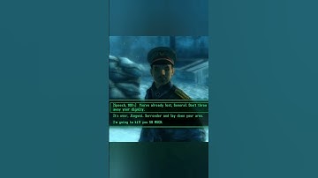 Operation Anchorage Max Speech ending (Fallout 3)! #shorts #gameplay