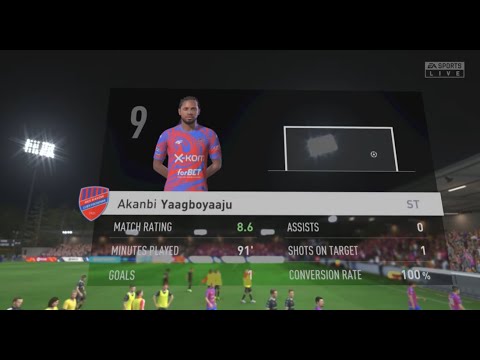 Starting a Career In Fifa 23 | Akanbi Yaagboyaaju