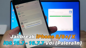Hướng Dẫn Jailbreak iPhone 8/8+/ X | iOS 16.7 - 16.7.7 Với (Palera1n)