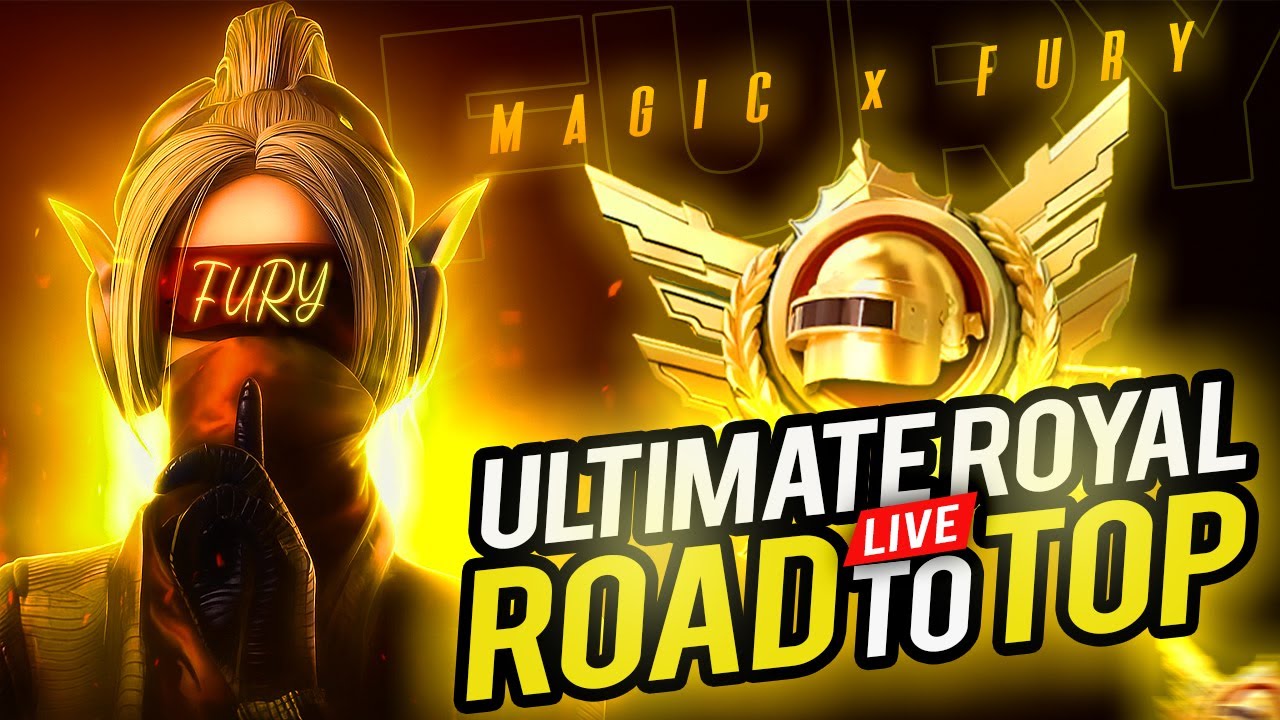 RANK#4 LETS GO FOR TOP1-LIVE ULTIMATE RANK PUSH -MAGICxFURY IS LIVE