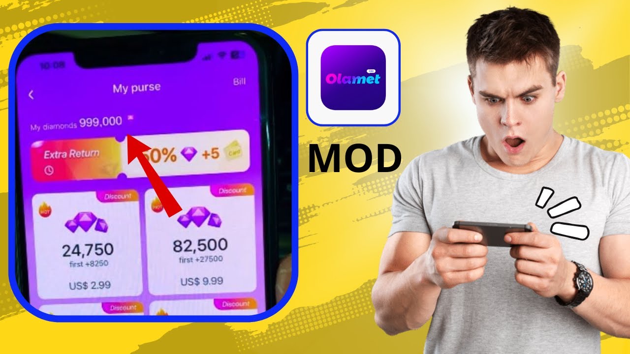 Olamet App Hack 💯  Olamet App Free Diamond | Olamet App Free Coins | Olamet App Unlimited Diamonds