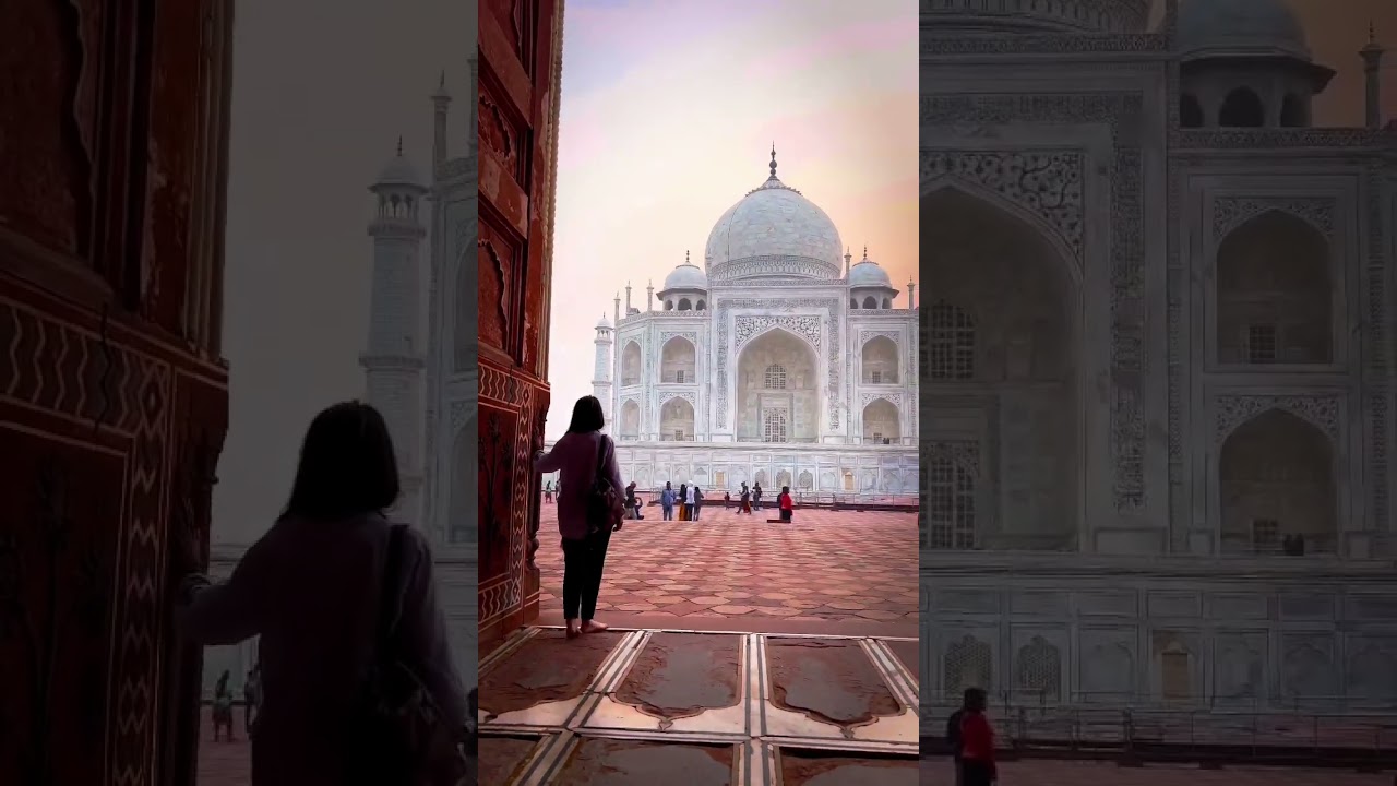 L’incanto del Taj Mahal all’alba. India