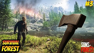 Exploring The SURVIVAL FOREST Deeper - Sons Of The Forest #3