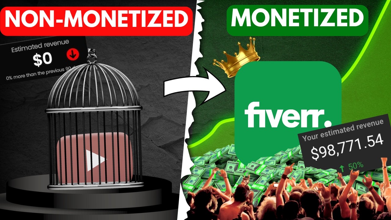 I Paid Fiverr to MONETIZE My YouTube Channel and Got Shocking Results!